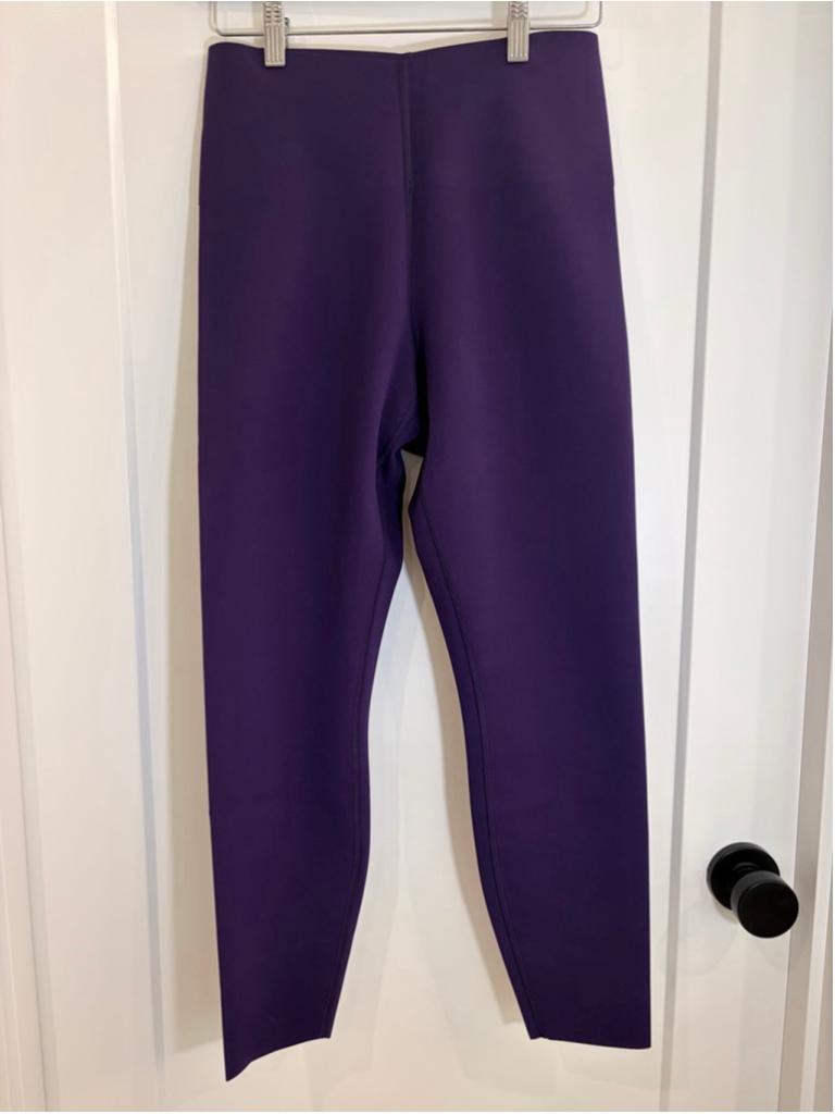 Lululemon Glow Up Shr Tight 25" Dark Court Purple Size 10 Nwt